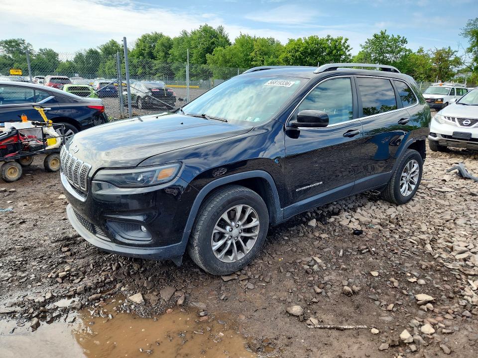 56819336 :رقم المزاد ، 1C4PJMLB1LD603438 vin ، 2020 Jeep Cherokee مزاد بيع