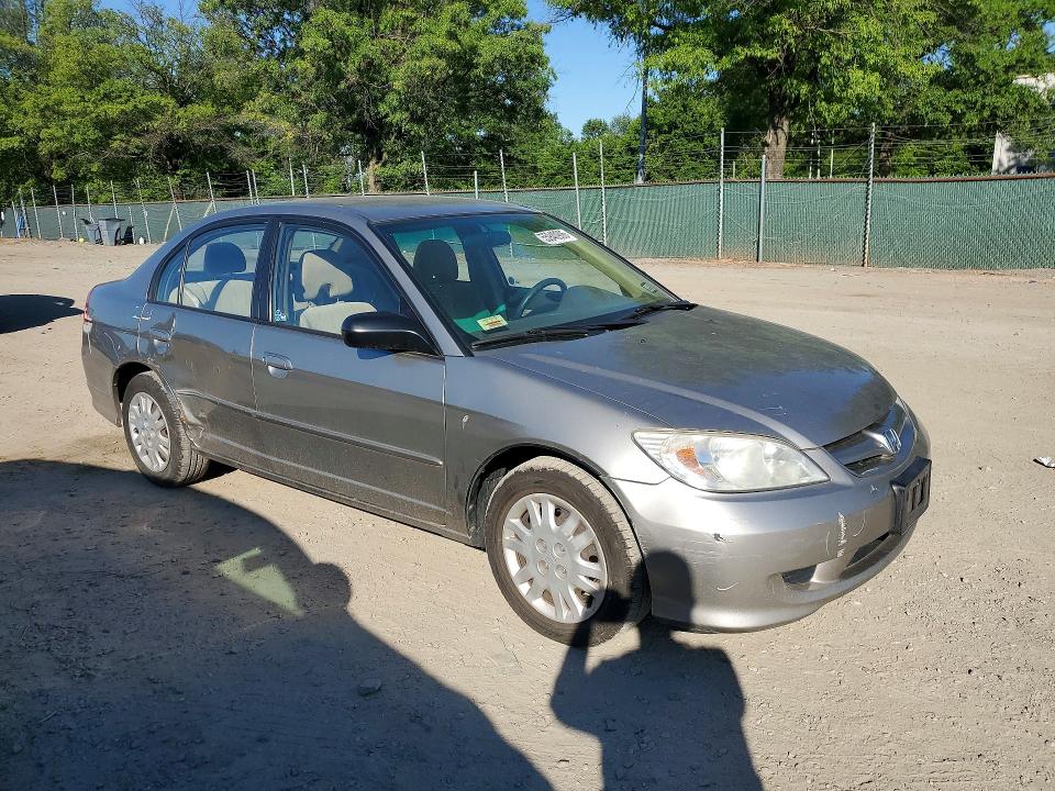 55940906 :رقم المزاد ، JHMES16504S002395 vin ، 2004 Honda Civic مزاد بيع