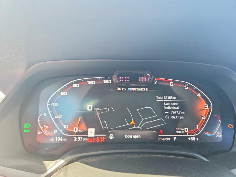 Aukcja sprzedaży 2022 Bmw X6, vin: 5UXCY8C0XN9J48223, numer aukcji: 58334336