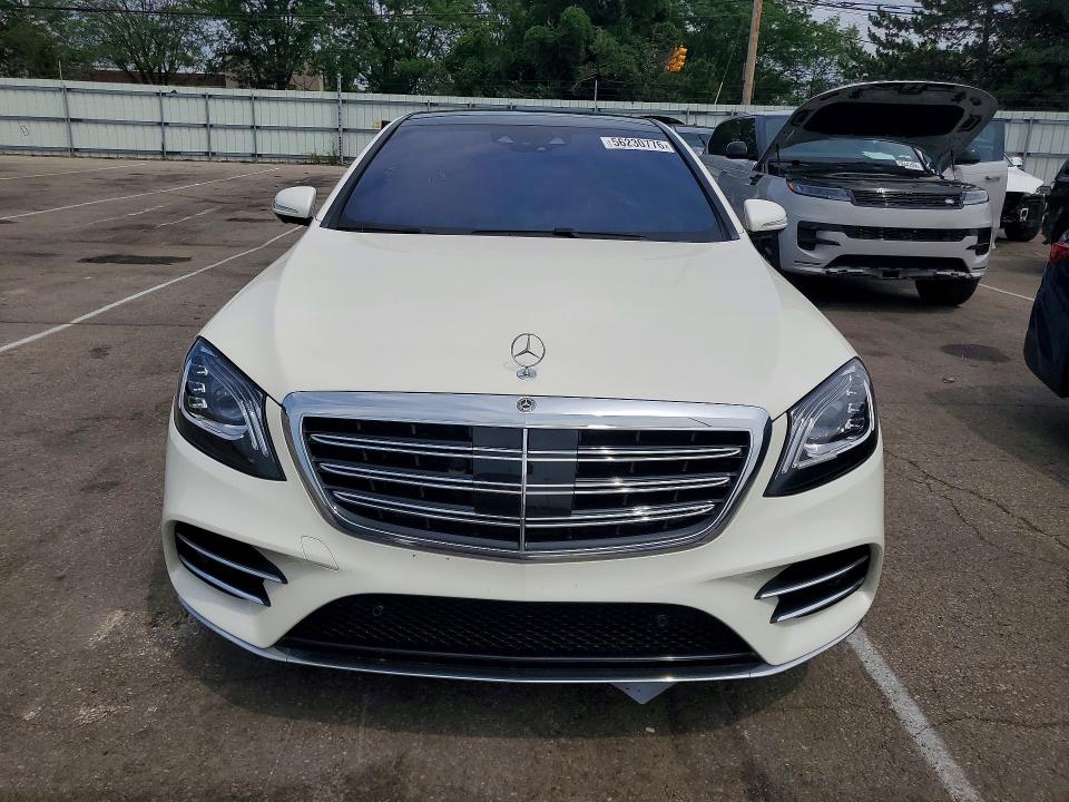 56230776 :رقم المزاد ، WDDUG8GB0KA425207 vin ، 2019 Mercedes-benz S مزاد بيع