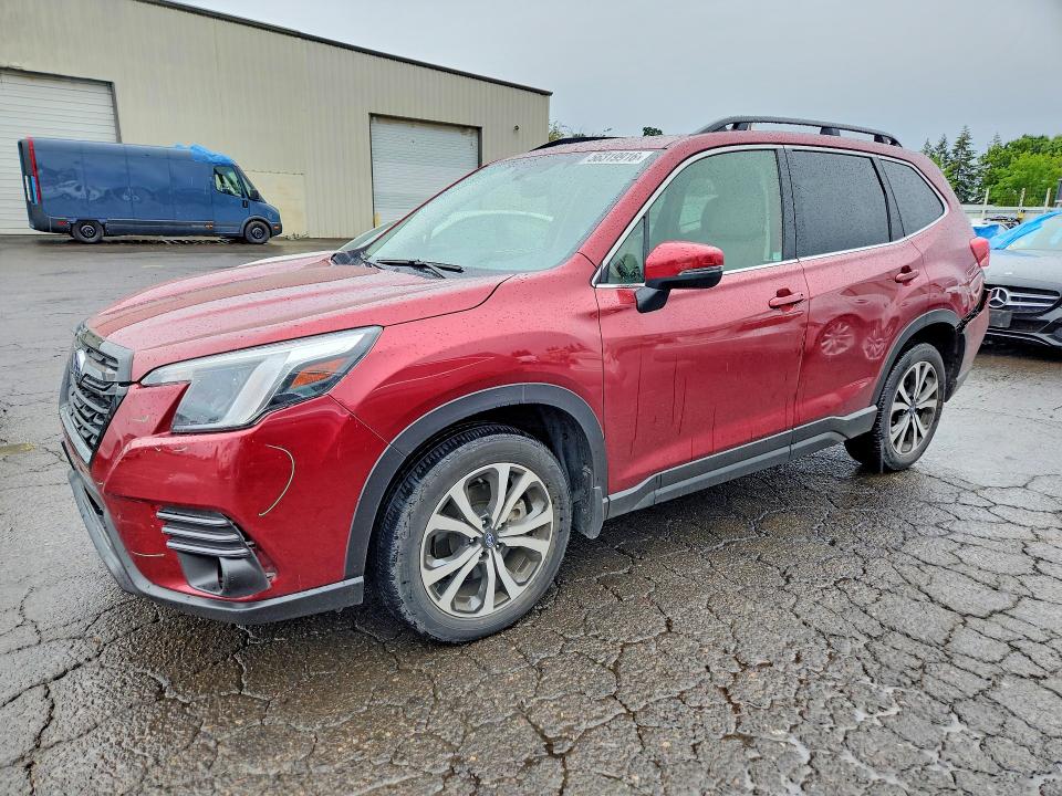 2022 Subaru Forester მანქანა იყიდება აუქციონზე, vin: JF2SKANC6NH405463, აუქციონის ნომერი: 56319916