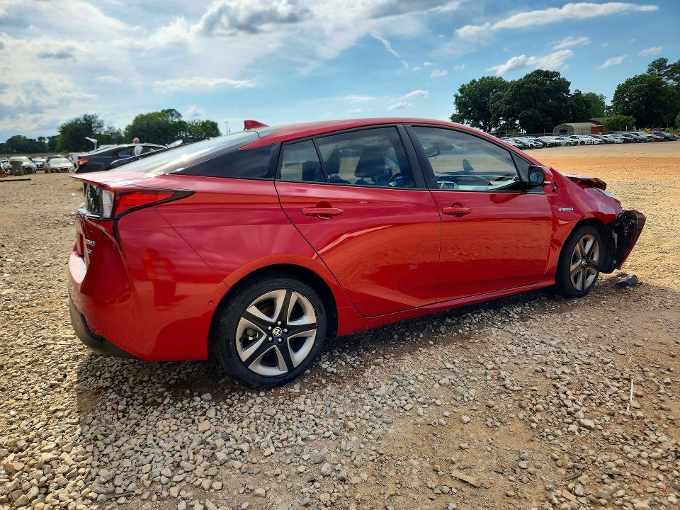 2019 Toyota Prius მანქანა იყიდება აუქციონზე, vin: JTDKARFUXK3088769, აუქციონის ნომერი: 57352356