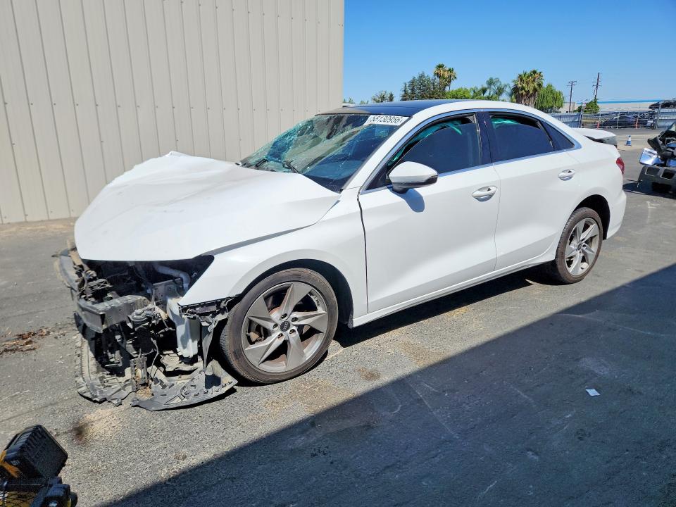 58130956 :رقم المزاد ، WAUAUDGY1PA075576 vin ، 2023 Audi A3 مزاد بيع