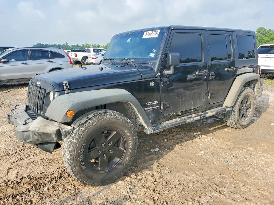 2015 Jeep Wrangler Unlimited მანქანა იყიდება აუქციონზე, vin: 1C4HJWDG0FL740858, აუქციონის ნომერი: 57949776