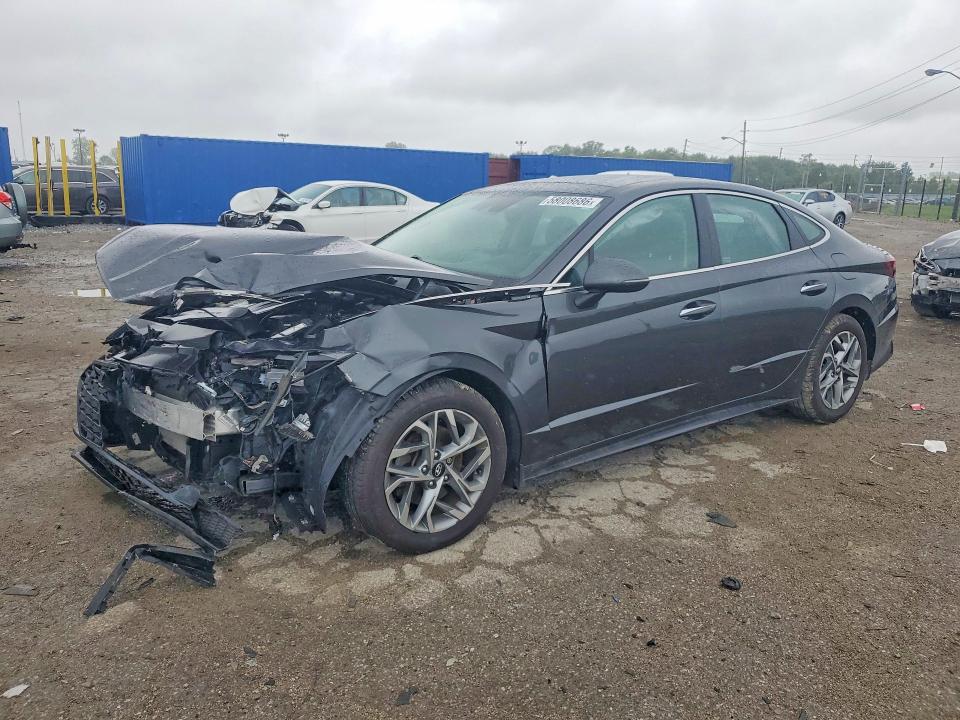 58008686 :رقم المزاد ، 5NPEF4JA0MH086597 vin ، 2021 Hyundai Sonata مزاد بيع
