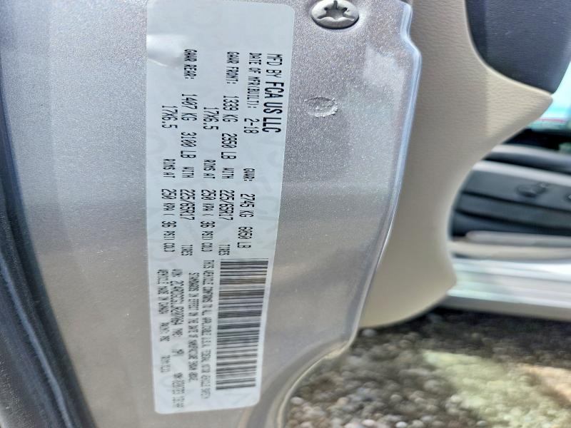 Продажа на аукционе авто 2018 Dodge Grand Caravan, vin: 2C4RDGCG1JR207064, номер лота: 55312026