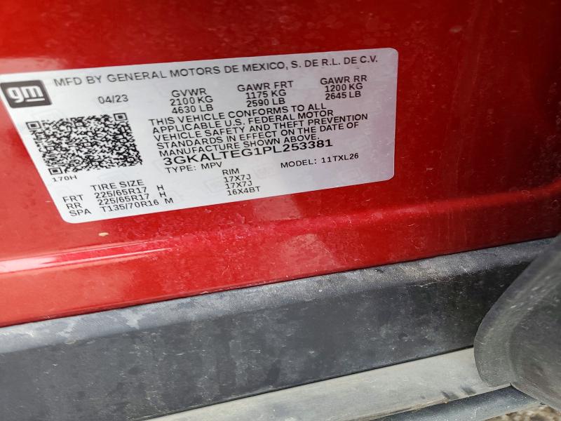 56047226 :رقم المزاد ، 3GKALTEG1PL253381 vin ، 2023 Gmc Terrain مزاد بيع
