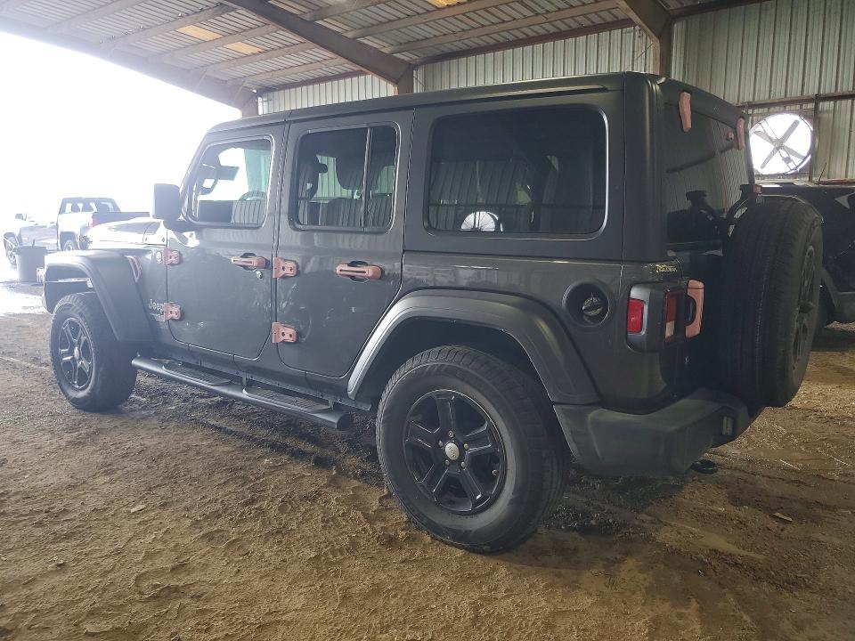 2020 Jeep Wrangler Unlimited მანქანა იყიდება აუქციონზე, vin: 1C4HJXDN7LW215150, აუქციონის ნომერი: 55817846