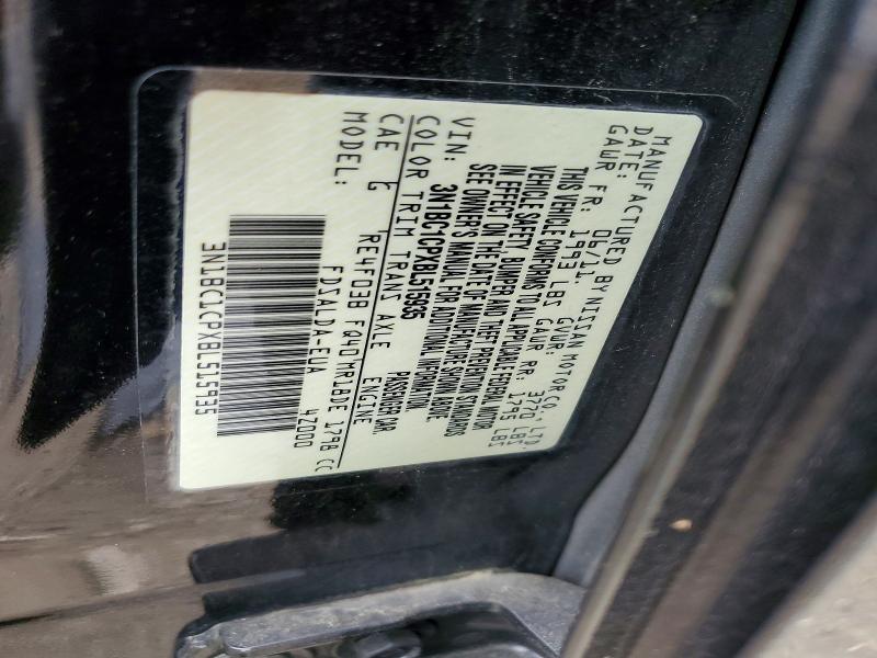 Aukcja sprzedaży 2011 Nissan Versa, vin: 3N1BC1CPXBL515935, numer aukcji: 56055596