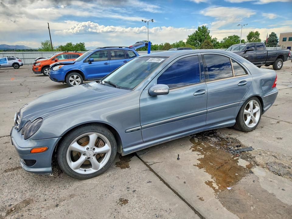 2006 Mercedes-benz C მანქანა იყიდება აუქციონზე, vin: WDBRF52H56F736796, აუქციონის ნომერი: 55617706
