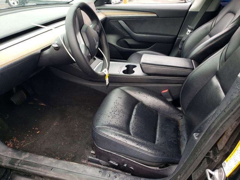 2022 Tesla Model 3 მანქანა იყიდება აუქციონზე, vin: 5YJ3E1EB0NF144154, აუქციონის ნომერი: 57717606