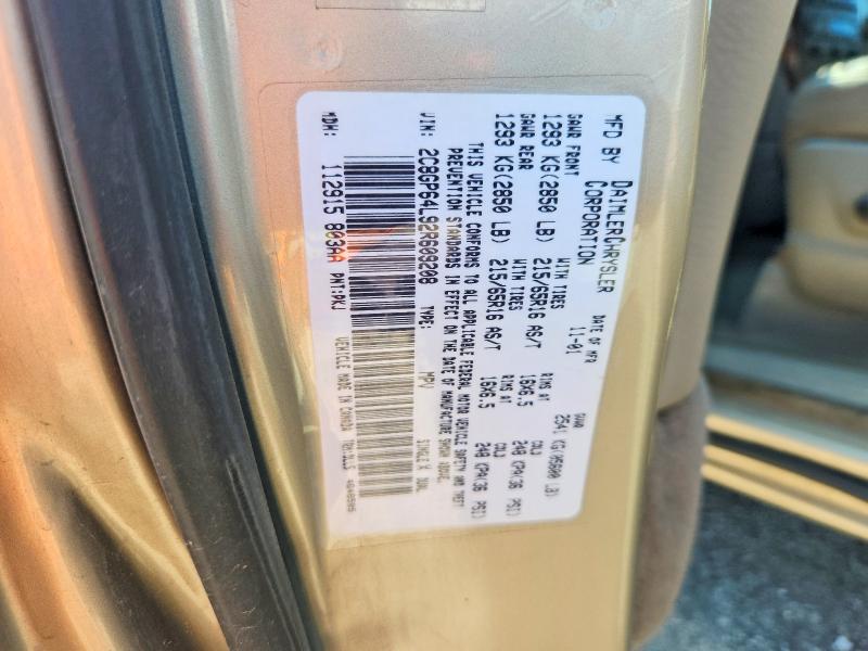 Продаж на аукціоні авто 2002 Chrysler Town & Country, vin: 2C8GP64L92R609208, номер лоту: 58026566