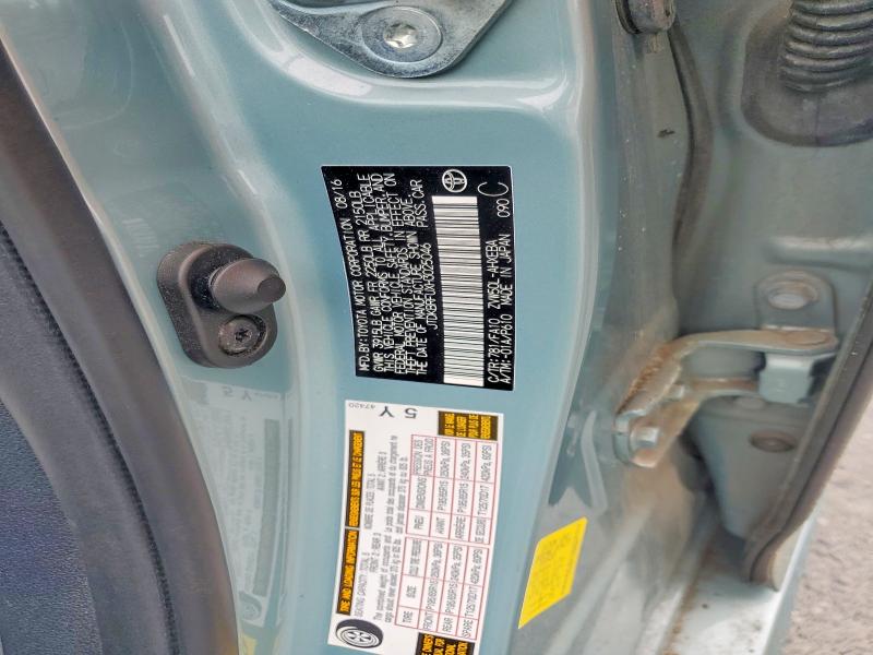 2017 Toyota Prius მანქანა იყიდება აუქციონზე, vin: JTDKBRFUXH3025046, აუქციონის ნომერი: 56797536