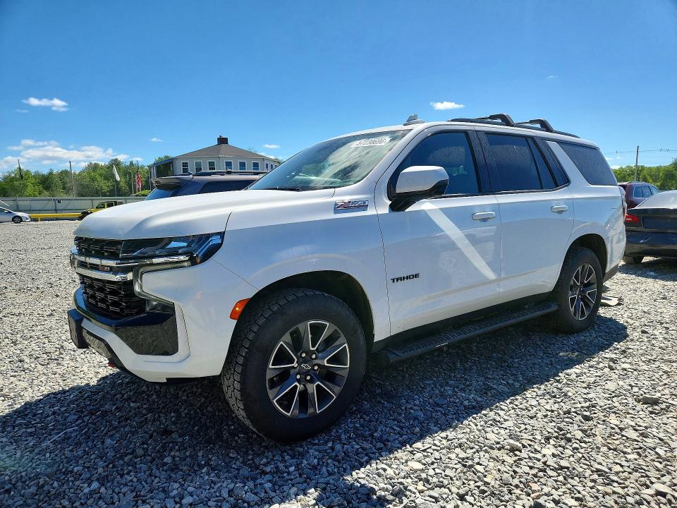 57230696 :رقم المزاد ، 1GNSKPKD8MR105518 vin ، 2021 Chevrolet Tahoe مزاد بيع
