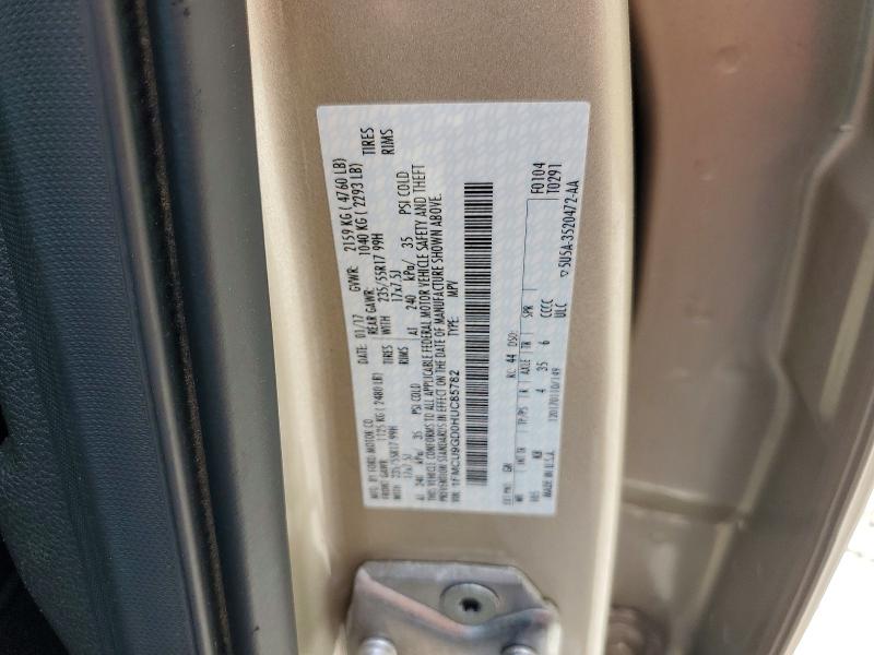 2017 Ford Escape მანქანა იყიდება აუქციონზე, vin: 1FMCU9GD0HUC85782, აუქციონის ნომერი: 56247796