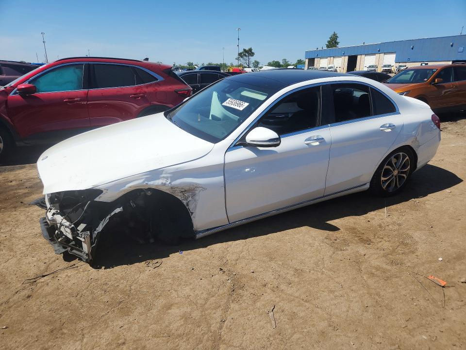 55936966 :رقم المزاد ، WDDWF4KB6GR172866 vin ، 2016 Mercedes-benz C مزاد بيع