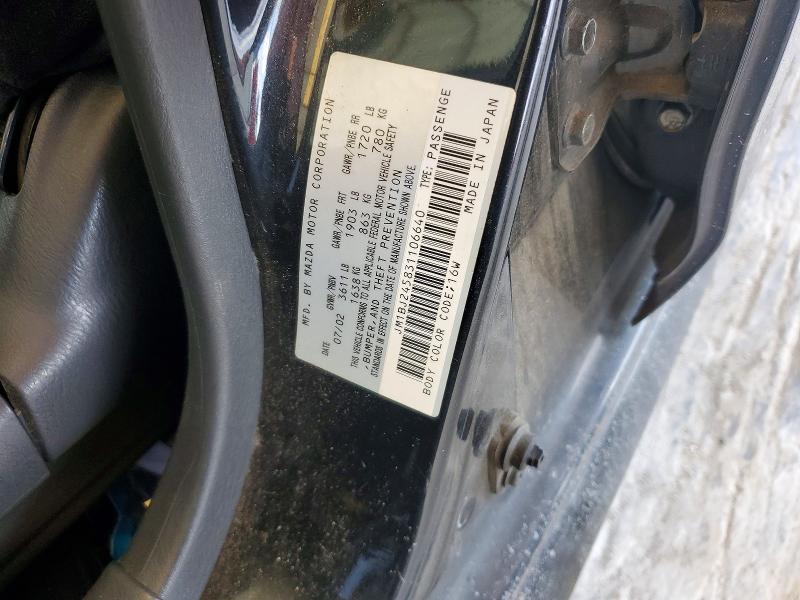 Продажа на аукционе авто 2003 Mazda Protege, vin: JM1BJ245831106640, номер лота: 55828056