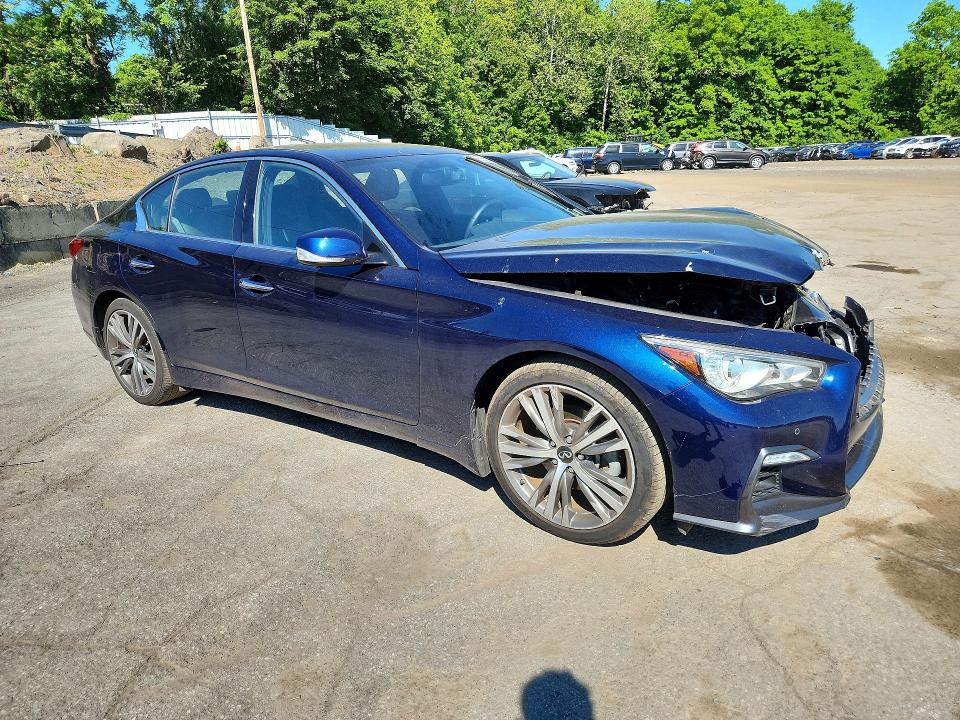 55902556 :رقم المزاد ، JN1EV7CRXNM342651 vin ، 2022 Infiniti Q50 مزاد بيع