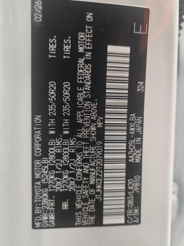 Продаж на аукціоні авто 2026 Lexus Nx 350h, vin: JTJHKCEZ2T2079019, номер лоту: 55825426