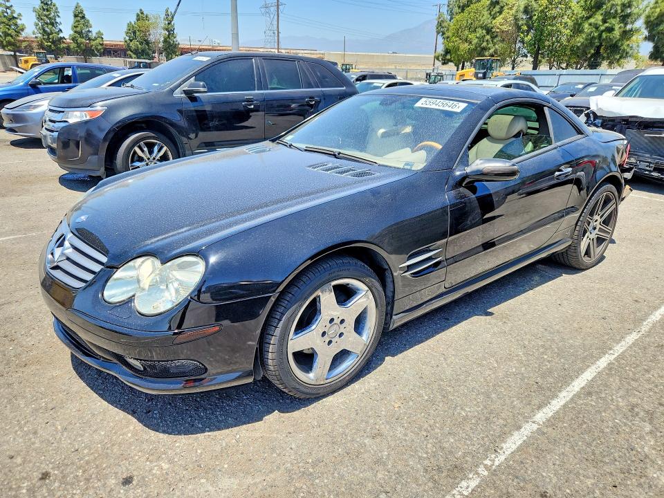 2005 Mercedes-benz Sl მანქანა იყიდება აუქციონზე, vin: WDBSK75F25F099299, აუქციონის ნომერი: 55945646