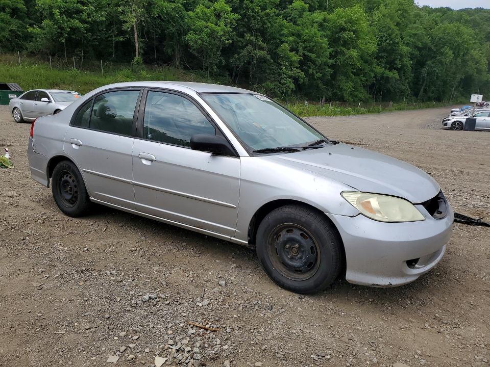 59536706 :رقم المزاد ، 2HGES16565H566631 vin ، 2005 Honda Civic مزاد بيع