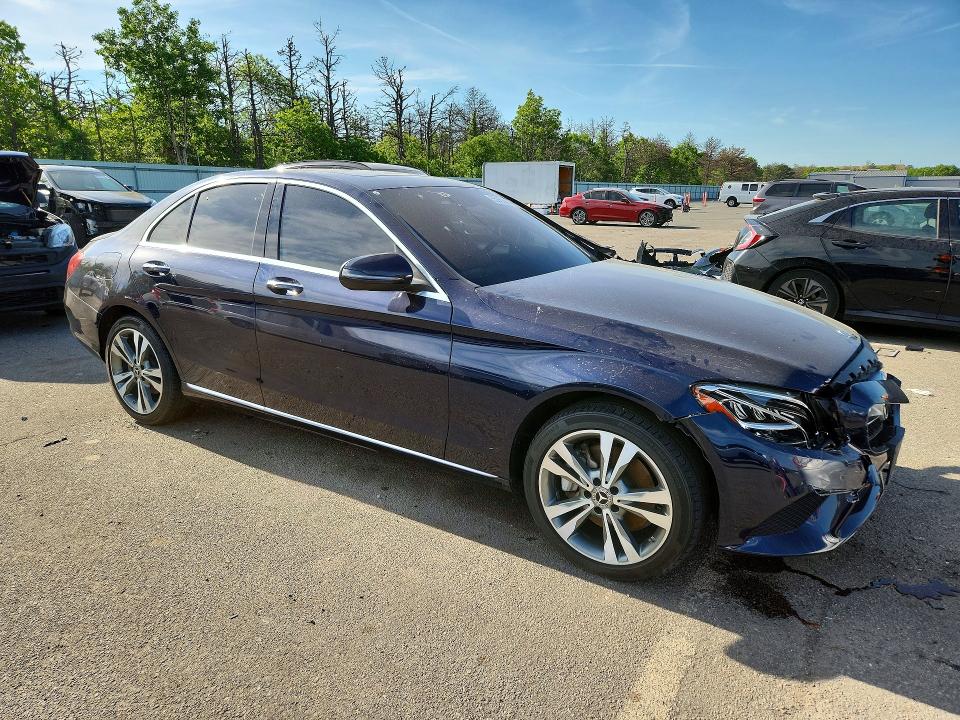 2021 Mercedes-benz C მანქანა იყიდება აუქციონზე, vin: W1KWF8EB0MR609470, აუქციონის ნომერი: 55955686