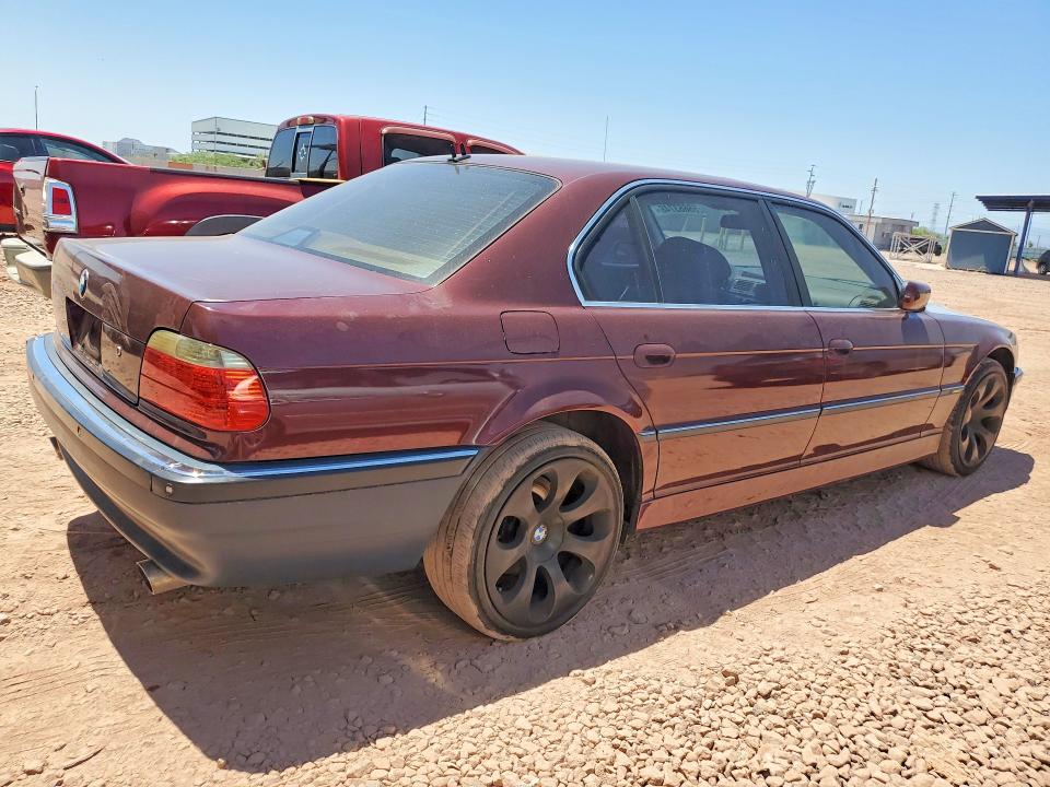 Aukcja sprzedaży 2001 Bmw 740, vin: WBAGH83421DP19651, numer aukcji: 56663746