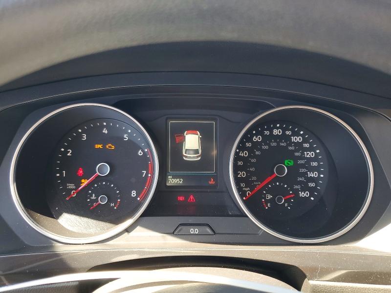 2018 Volkswagen Tiguan მანქანა იყიდება აუქციონზე, vin: 3VV1B7AX7JM009510, აუქციონის ნომერი: 56053026