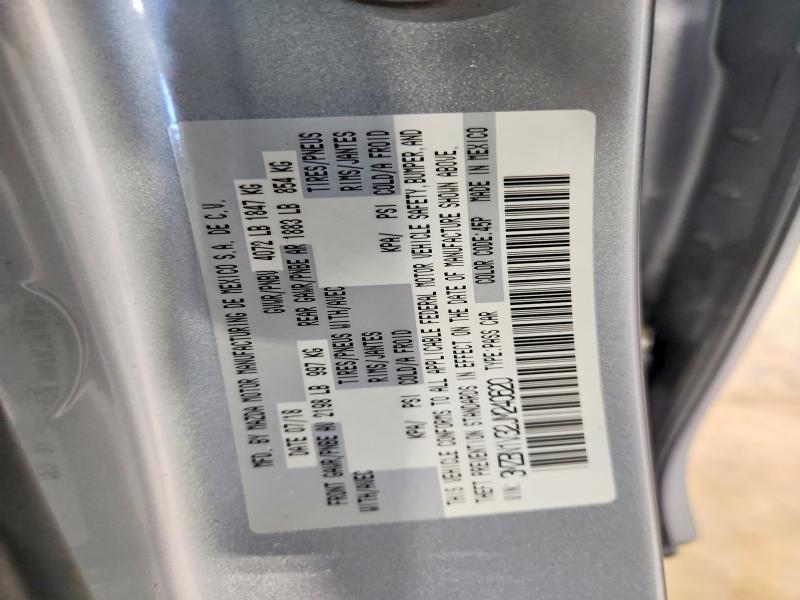 2018 Mazda 3 მანქანა იყიდება აუქციონზე, vin: 3MZBN1V32JM240620, აუქციონის ნომერი: 56824436