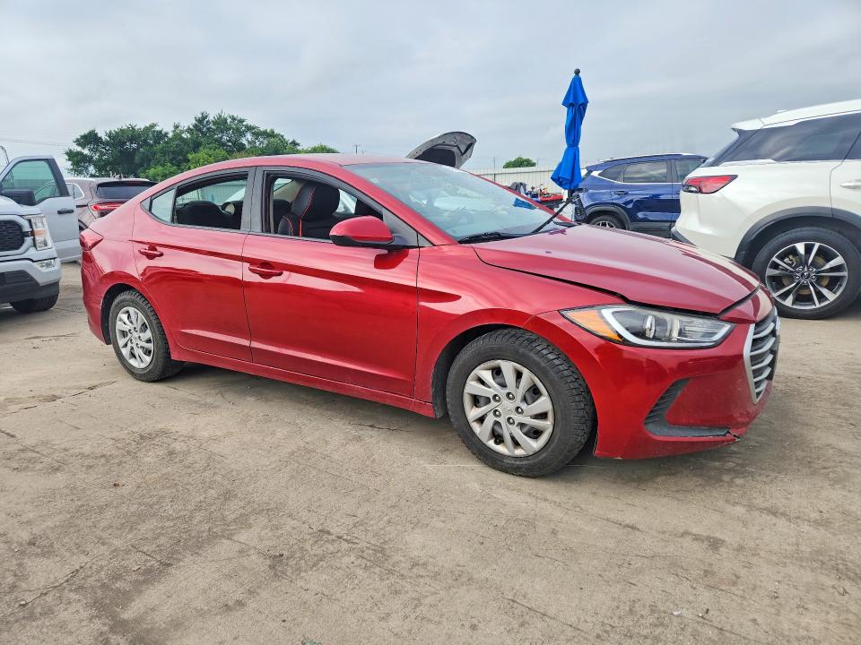 55937476 :رقم المزاد ، KMHD74LF5HU391554 vin ، 2017 Hyundai Elantra مزاد بيع