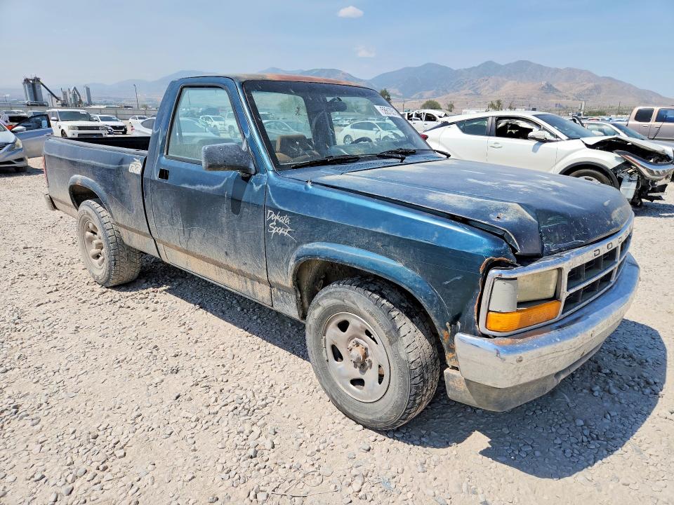 1993 Dodge Dakota მანქანა იყიდება აუქციონზე, vin: 1B7FL26X0PS178376, აუქციონის ნომერი: 58610516