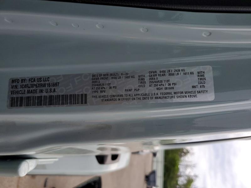 Продажа на аукционе авто 2024 Jeep Wrangler, vin: 1C4RJXP6XRW161697, номер лота: 58265676