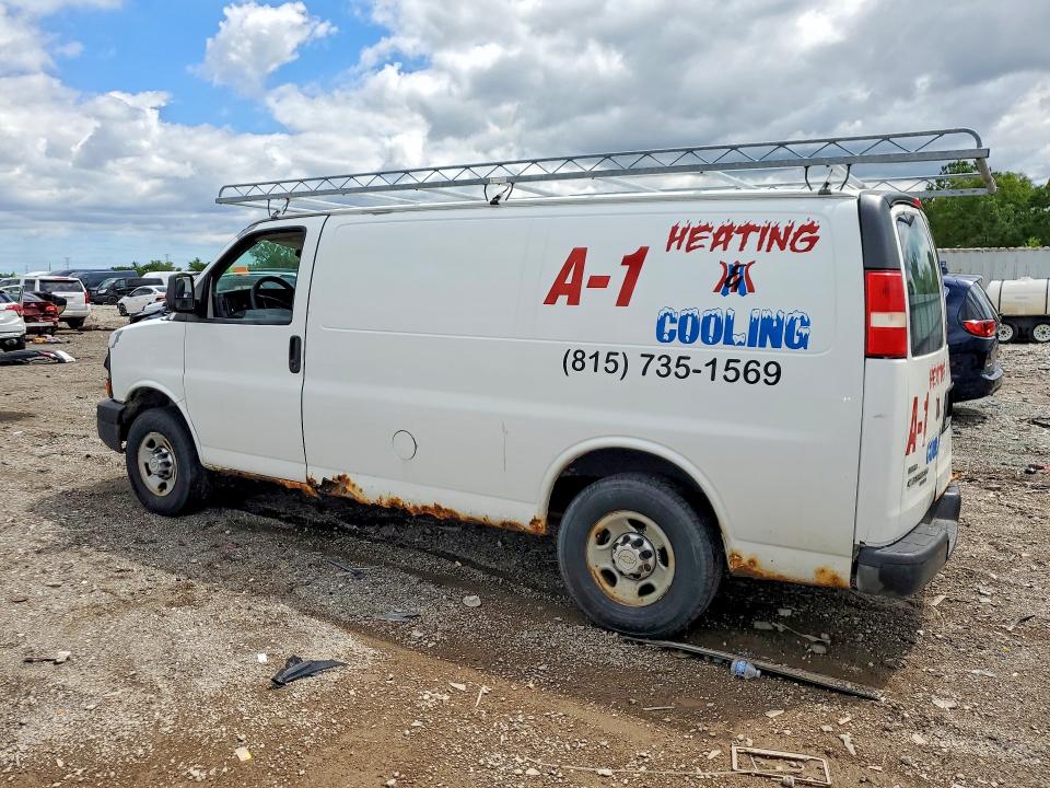 2012 Chevrolet Express 2500 მანქანა იყიდება აუქციონზე, vin: 1GCWGFFA2C1109809, აუქციონის ნომერი: 57202846