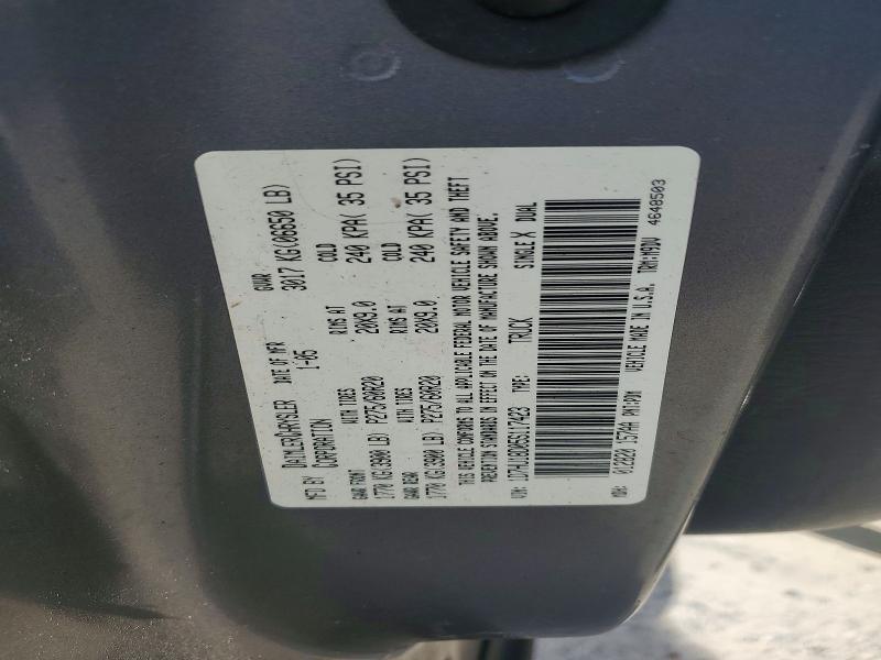 2005 Dodge Ram 1500 მანქანა იყიდება აუქციონზე, vin: 1D7HU18D05S117423, აუქციონის ნომერი: 58236876