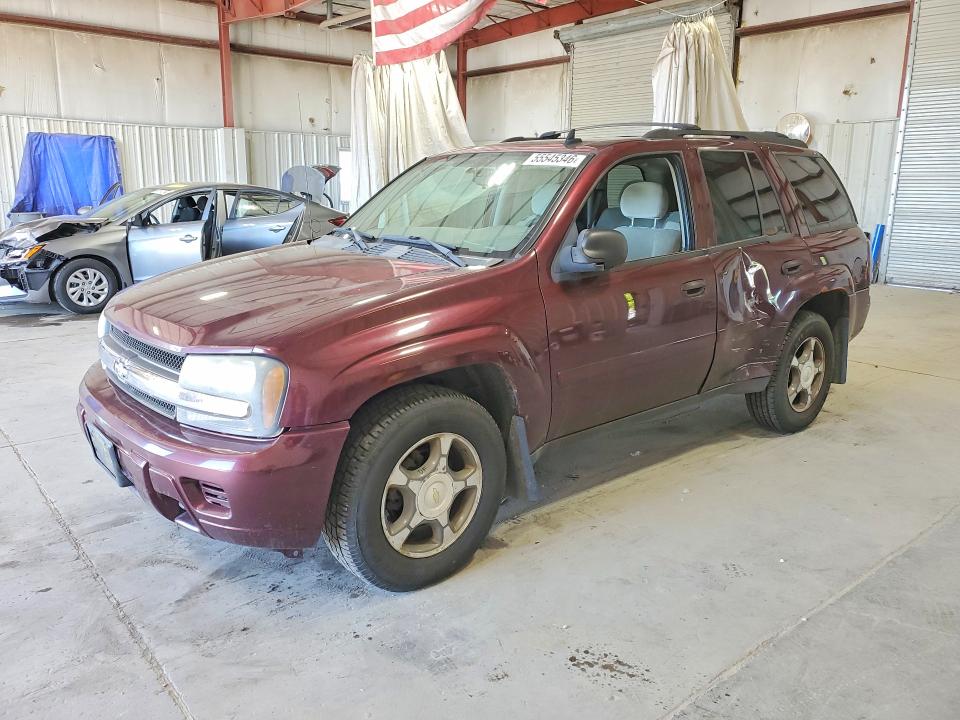 Aukcja sprzedaży 2007 Chevrolet Trailblazer, vin: 1GNDT13S872248126, numer aukcji: 55545346