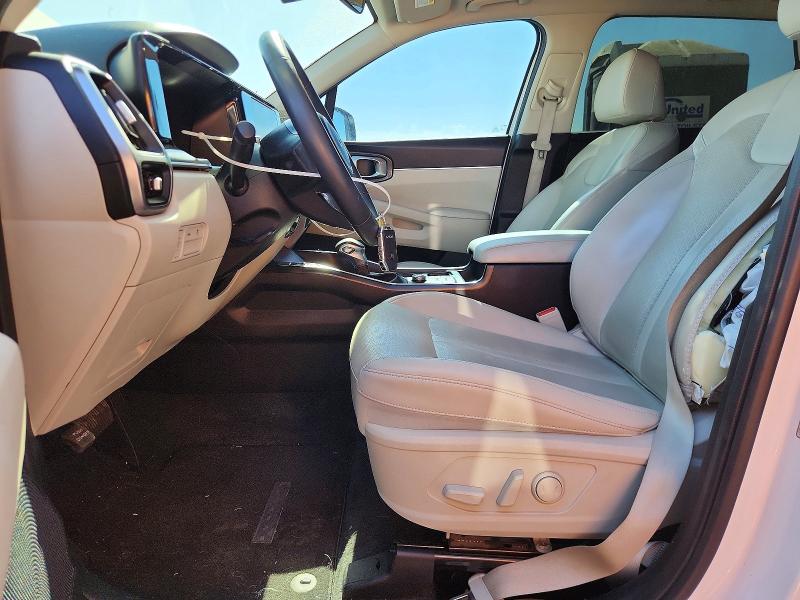 57757296 :رقم المزاد ، 5XYRL4LC5PG206995 vin ، 2023 Kia Sorento مزاد بيع