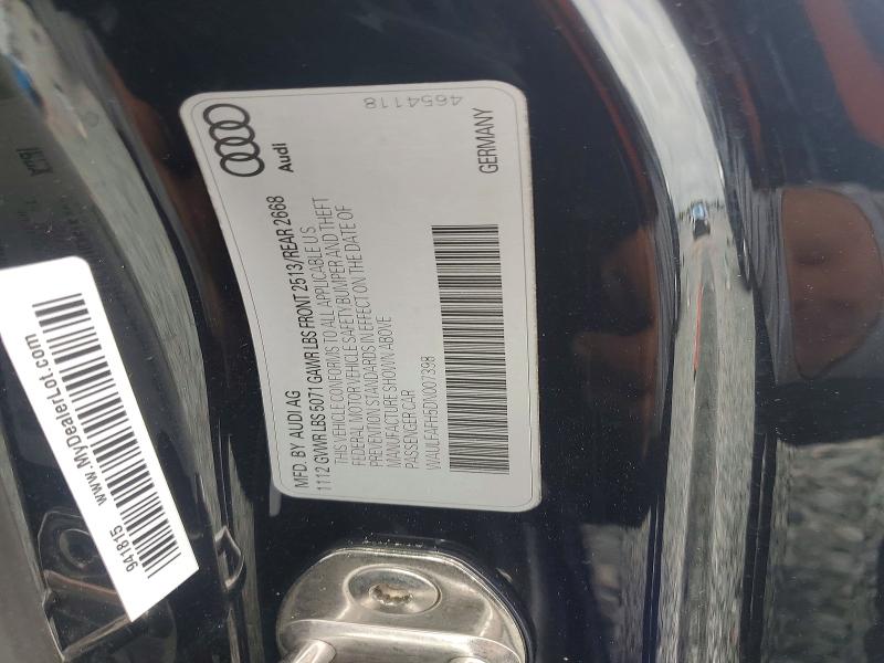 Продажа на аукционе авто 2013 Audi A5, vin: WAULFAFH5DN007398, номер лота: 55688616