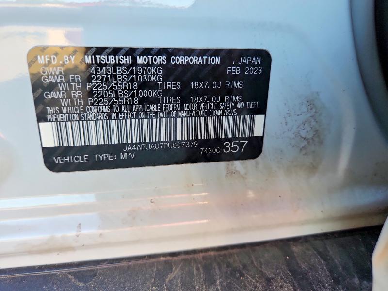 Продаж на аукціоні авто 2023 Mitsubishi Outlander Sport, vin: JA4ARUAU7PU007379, номер лоту: 56414656