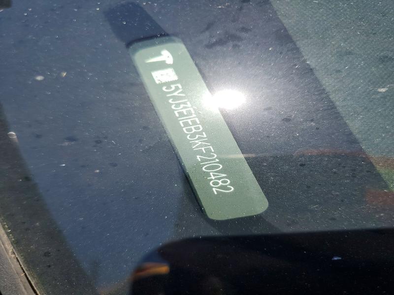 Продажа на аукционе авто 2019 Tesla Model 3, vin: 5YJ3E1EB3KF210482, номер лота: 58034016