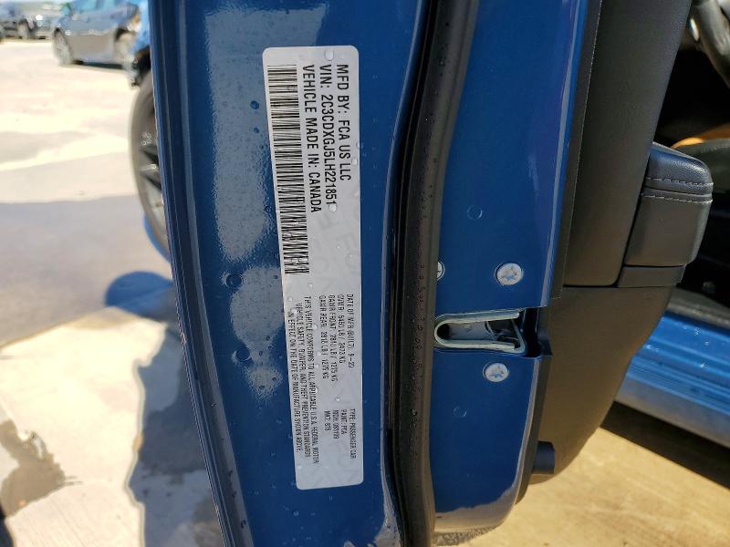 55384496 :رقم المزاد ، 2C3CDXGJ5LH221851 vin ، 2020 Dodge Charger مزاد بيع