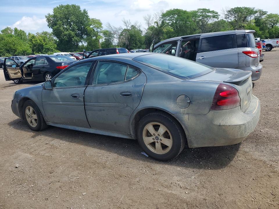 53999636 :رقم المزاد ، 2G2WP522551320125 vin ، 2005 Pontiac Grand Prix مزاد بيع