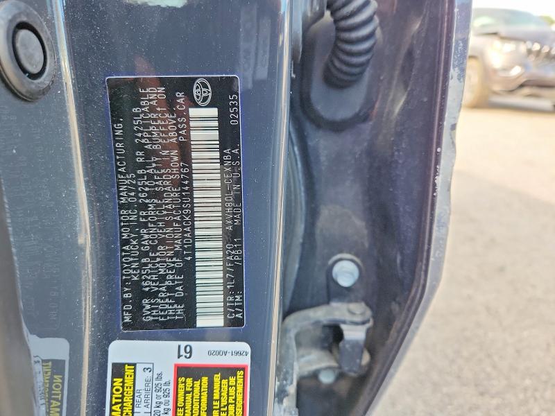 Aukcja sprzedaży 2025 Toyota Camry, vin: 4T1DAACK9SU144767, numer aukcji: 55817836