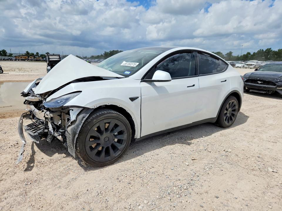 Продажа на аукционе авто 2022 Tesla Model Y, vin: 7SAYGAEE1NF549808, номер лота: 58760376
