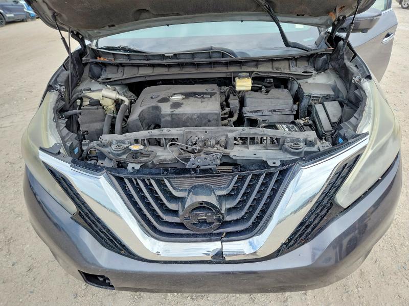 2016 Nissan Murano მანქანა იყიდება აუქციონზე, vin: 5N1AZ2MG3GN118498, აუქციონის ნომერი: 55850076