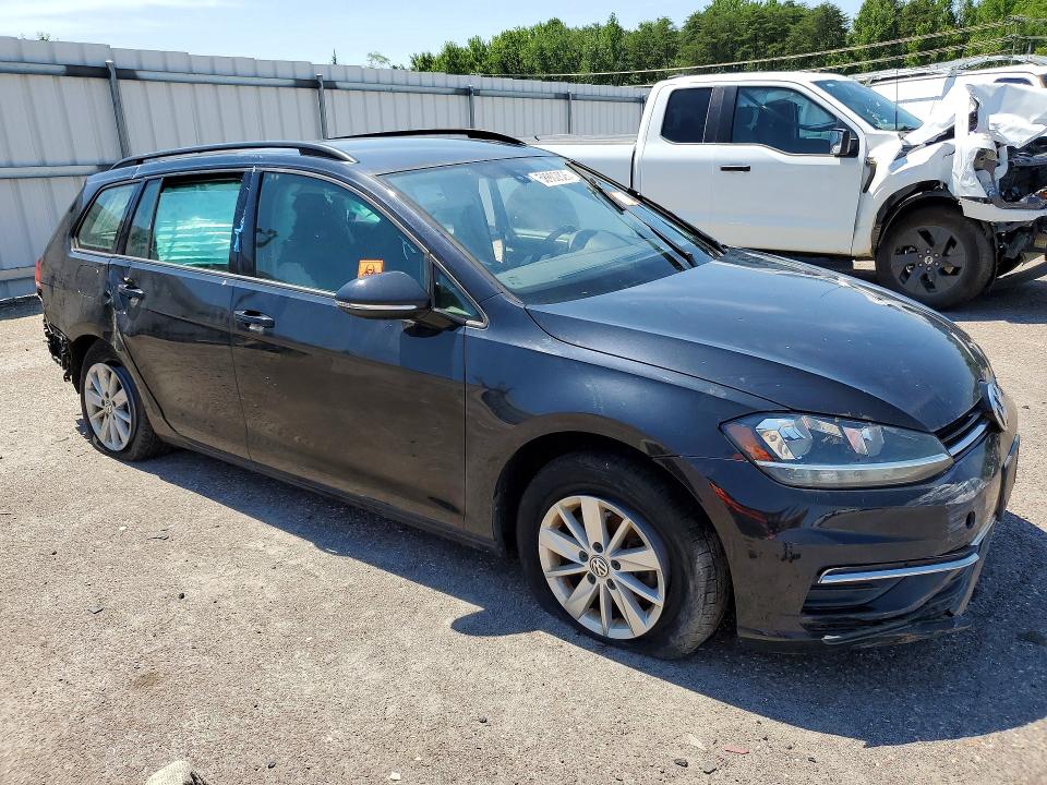 2018 Volkswagen Golf Sportwagen მანქანა იყიდება აუქციონზე, vin: 3VWD17AUXJM763440, აუქციონის ნომერი: 58902826
