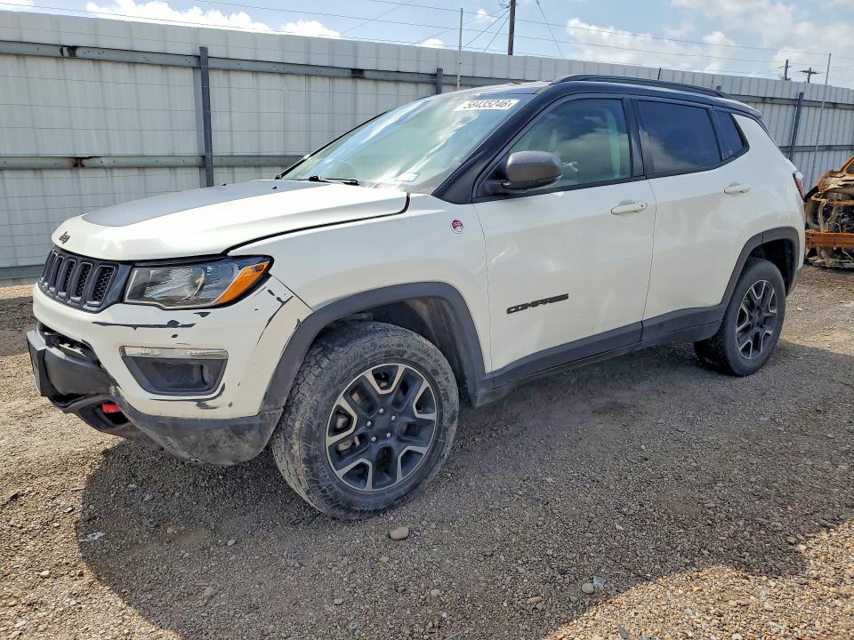 2019 Jeep Compass მანქანა იყიდება აუქციონზე, vin: 3C4NJDDB0KT651124, აუქციონის ნომერი: 58435246