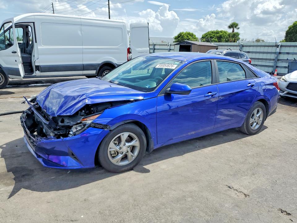 Auction sale of the 2023 Hyundai Elantra, vin: KMHLL4AG9PU443012, lot number: 55954626