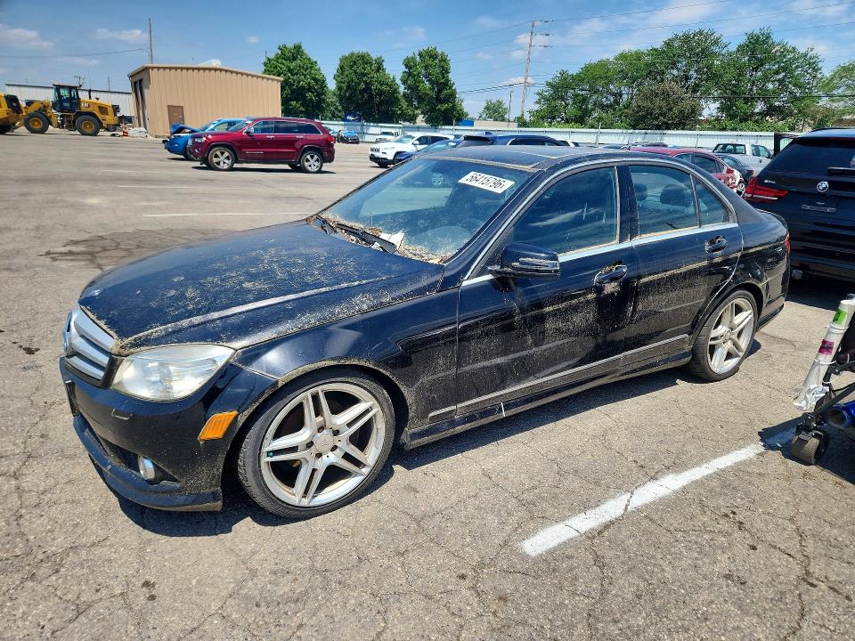 Продажа на аукционе авто 2010 Mercedes-benz C, vin: WDDGF8BB4AR090623, номер лота: 56415796