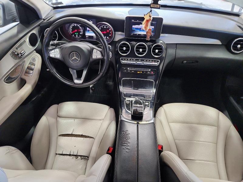 2015 Mercedes-benz C მანქანა იყიდება აუქციონზე, vin: 55SWF4KB4FU023255, აუქციონის ნომერი: 56593726