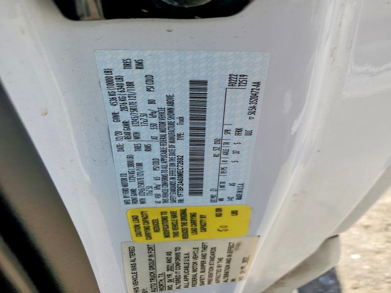 Продаж на аукціоні авто 2021 Ford F250, vin: 1FTBF2A60MEC72692, номер лоту: 55362406